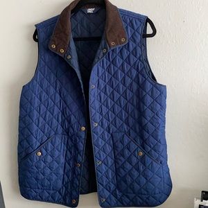 Land’s end quilted Vest L